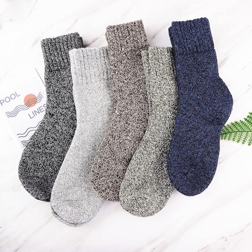 5 Paris Thermal Socks Winter Warm Socks - Picture 2 of 7